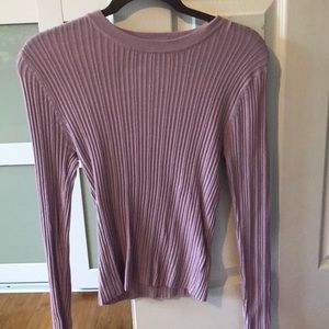Waffle purple long sleeve.